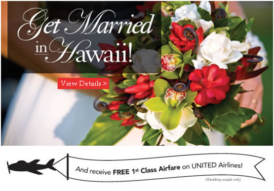 Classic get married in Hawaii